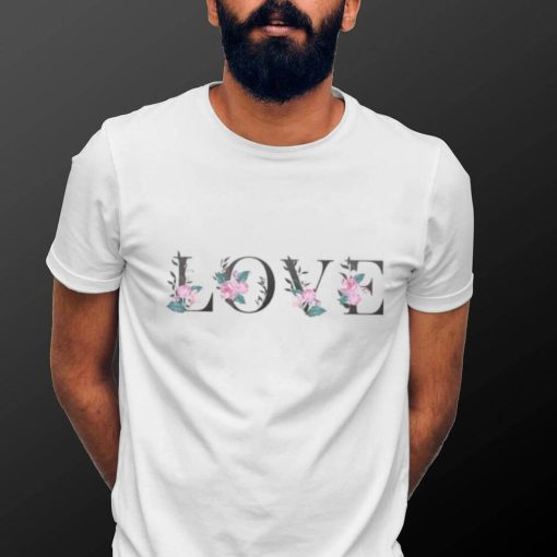 Herren Mister Lover Flower Tee T Shirt