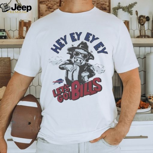 Hey Ey Lets Go Bills Buffalo Bills Retro T Shirt