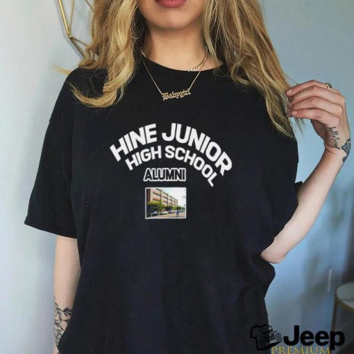 Hine Junior High School Alumni photo shirt