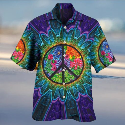 Hippie Sign Style Lover Hippie Hawaiian Shirt