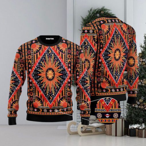 Hippie Style Christmas Unisex Ugly Sweater