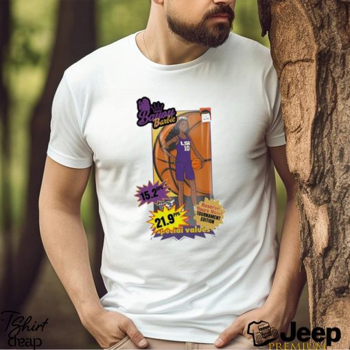 Hippyisgood Bayou Barbie Angel Reese Lsu T Shirt