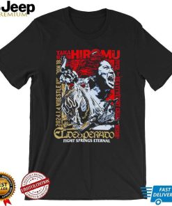 Hiromu Takahashi X El Desperado X Rolling Cradle Fight Springs Eternal shirt