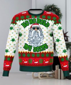 Ho Ho Ho Ho My Joint Dank Ugly Christmas Holiday Sweater