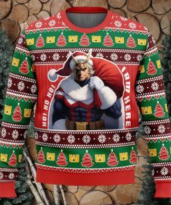 Ho! Ho Ho! I Am Here My Hero Academia Ugly Christmas Sweater