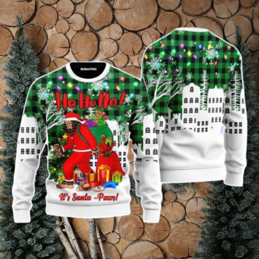 Ho Ho Ho It’s Santa Paws Christmas Unisex Ugly Sweater