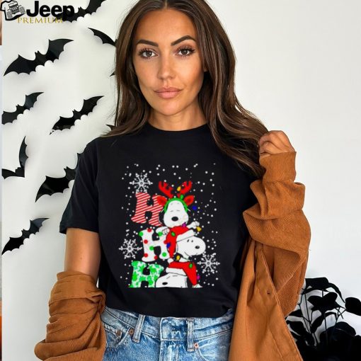 Ho Ho Ho Snoopy Merry Christmas Shirt