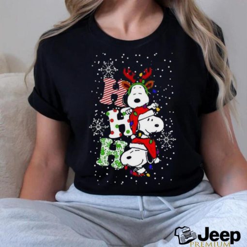 Ho Ho Ho Snoopy T Shirt