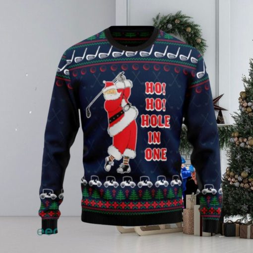 Ho Ho Hole In One Ugly Christmas Sweaters Gift For Men Women