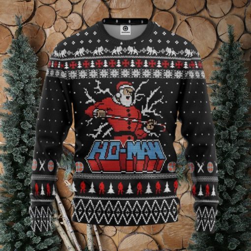 Ho Man Custom Ugly Christmas Sweater Gift For Men Women