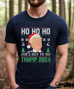 Ho ho ho Joe’s got to go Trump 2024 Ugly Merry Christmas Sweater