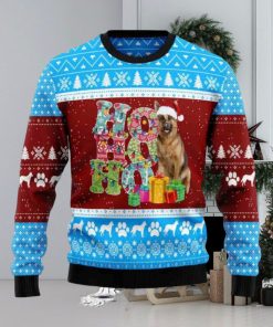 HoHoHo German Shepherd Ugly Christmas Sweater