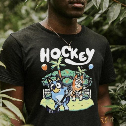 Hockey Bluey New Shirt T Shirt