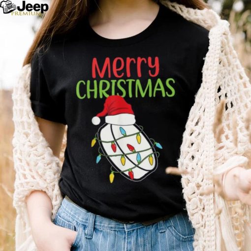 Hockey Christmas Funny Sport Christmas Ice Hockey Xmas Boys Shirt