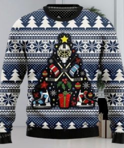 Hockey Christmas Ugly Sweater Party