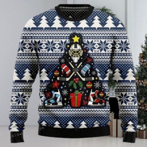 Hockey Christmas Ugly Sweater Party