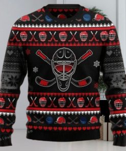 Hockey Puck Christmas Christmas Ugly Sweater Party