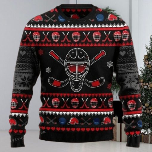 Hockey Puck Christmas Christmas Ugly Sweater Party