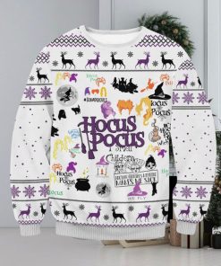 Hocus Pocus For Christmas Gifts 3D Printed Ugly Christmas Sweater