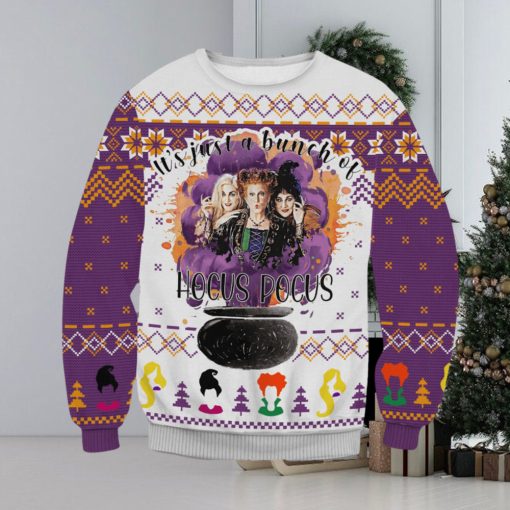 Hocus Pocus For Christmas Gifts Knitting Pattern Sweater