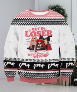 Hocus Pocus Get In Loser For Christmas Gifts Ugly Xmas Wool Knitted Sweater