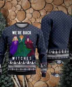 Hocus Pocus Were Back Witches Christmas Ugly Sweater Nice Gift For Everyone