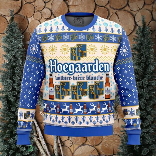 Hoegaarden Beer Christmas Ugly Sweater