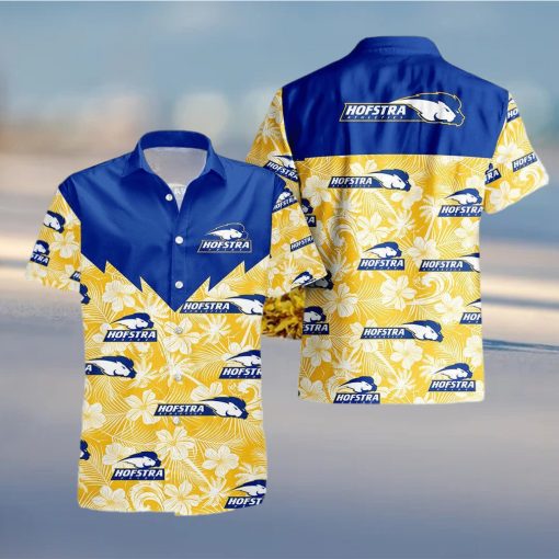 Hofstra Pride 3D Hawaiian Shirt Tropical Seamless NCAA Men And Women Gift For Fans