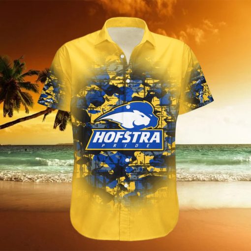 Hofstra Pride Hawaiian Shirt Camouflage NCAA Summer Custom Number And Name For Fans Gift hawaiian shirt