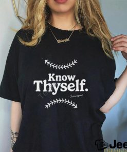 Hog Island Press Know Thyself Charlie Manuel Shirt