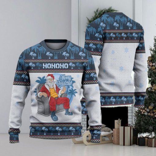 Hohoho Merry Ugly Christmas Sweater Knitted Gift For Men And Women