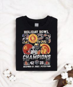 Holiday Bowl 2023 Champions 42 vs 28 Usc Trojans Petco Park Shirt