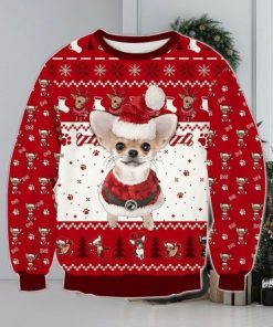 Holiday Chihuahua Ugly Christmas Sweater