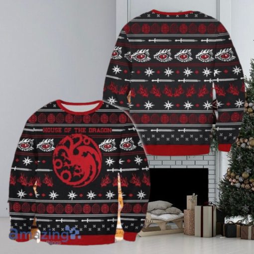 Holiday House Targaryen Ugly Sweater Christmas Style Gift For Men And Women