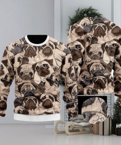 Holidays Puppy Dog Ugly Christmas Sweater Funny Gift For Men And Women Family Holidays