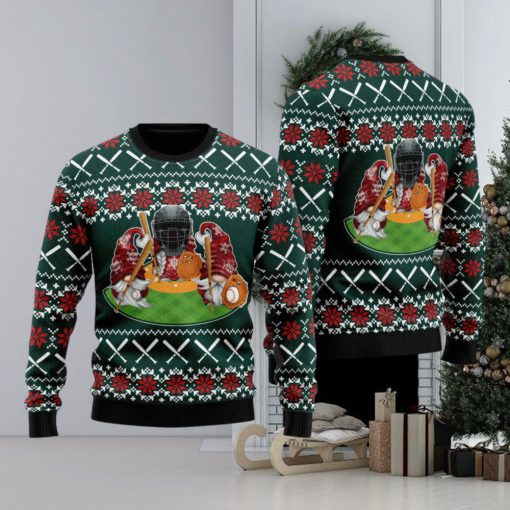 Holly Jolly Christmas Gnomes Ugly Sweater