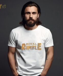 Homage Heather Royal 1989 Royal Rumble Retro Event Logo T Shirt