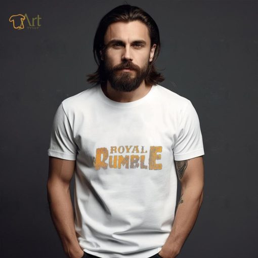 Homage Heather Royal 1989 Royal Rumble Retro Event Logo T Shirt