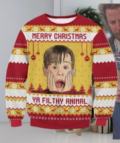 Home Alone Ya Filthy Animal Ugly Christmas Sweater