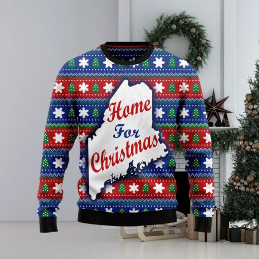 Home For Christmas Maine Christmas For Christmas Gifts Ugly Christmas Sweater