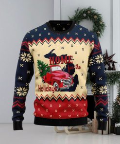 Home For The Holiday Funny Ugly Christmas Sweater