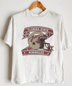 Homefield Adult Unisex Vault Florida State Seminoles Helmet Shirt Grey shirt