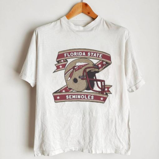 Homefield Adult Unisex Vault Florida State Seminoles Helmet Shirt Grey shirt