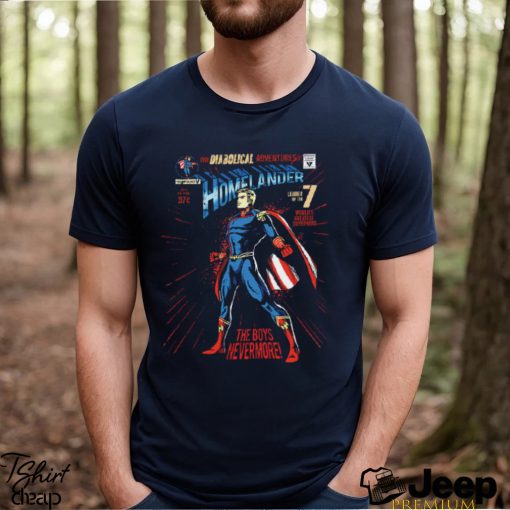 Homelander Comic The Boy Nevermore T Shirt