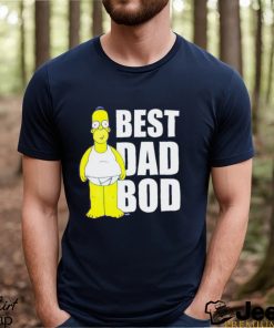 Homer The Simpsons Best Dad Bod T Shirt