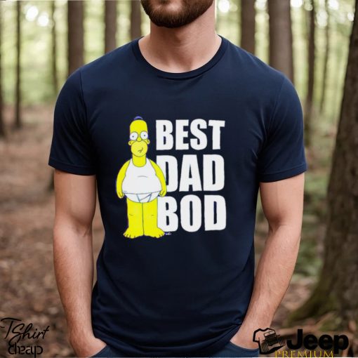 Homer The Simpsons Best Dad Bod T Shirt