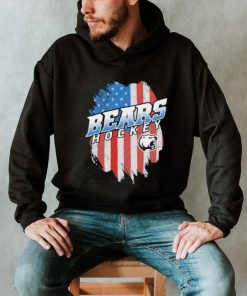 Hometown Heroes Night Bears hockey American flag shirt