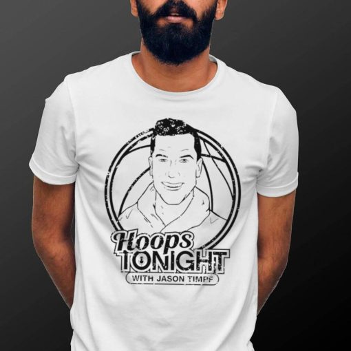 Hoops Tonight with Jason Timpf logo shirt