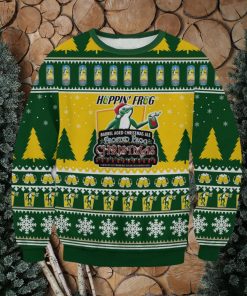 Hoppin’ Frog Brewery For Christmas Gifts Ugly Christmas Wool Knitted Sweater