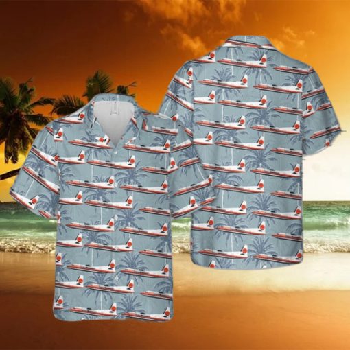 Horizon Air Fairchild F 27 Hawaiian Shirt